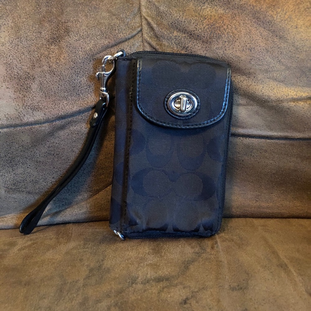 Coach wristlet/wallet